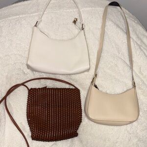 Women’s Handbags (Cream,White, Brown)